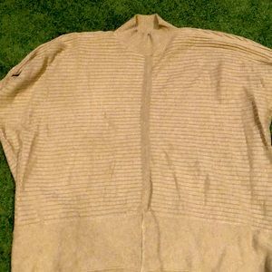 Dex Camel Mock Turtleneck Sweater